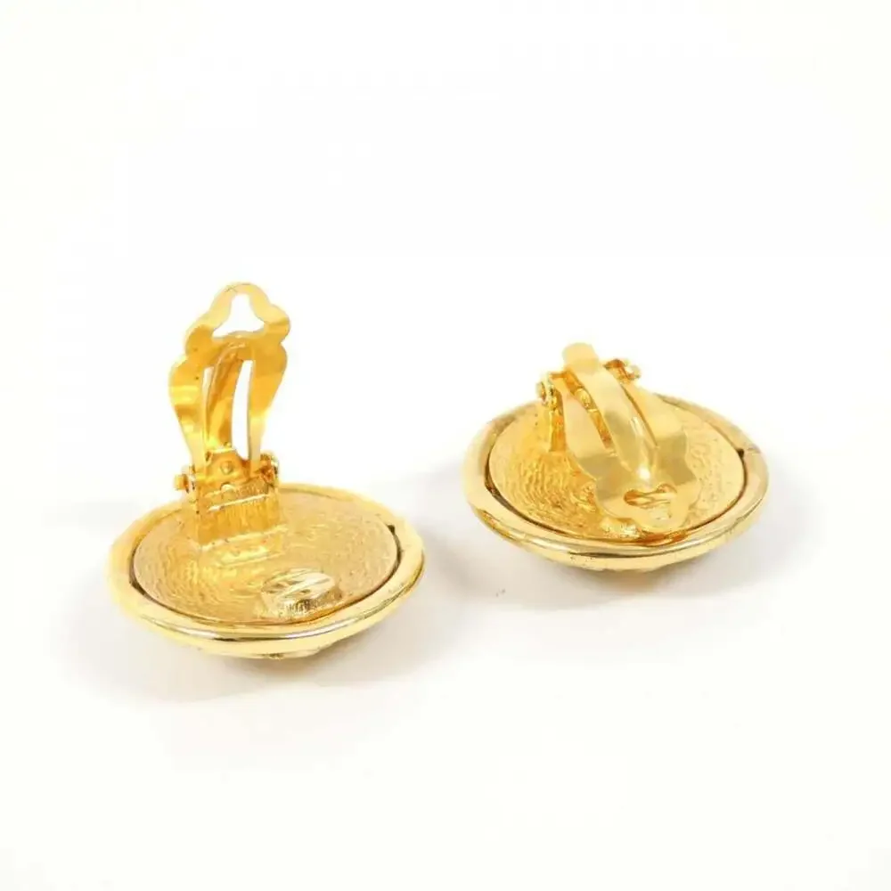 CHANEL Gold Earrings